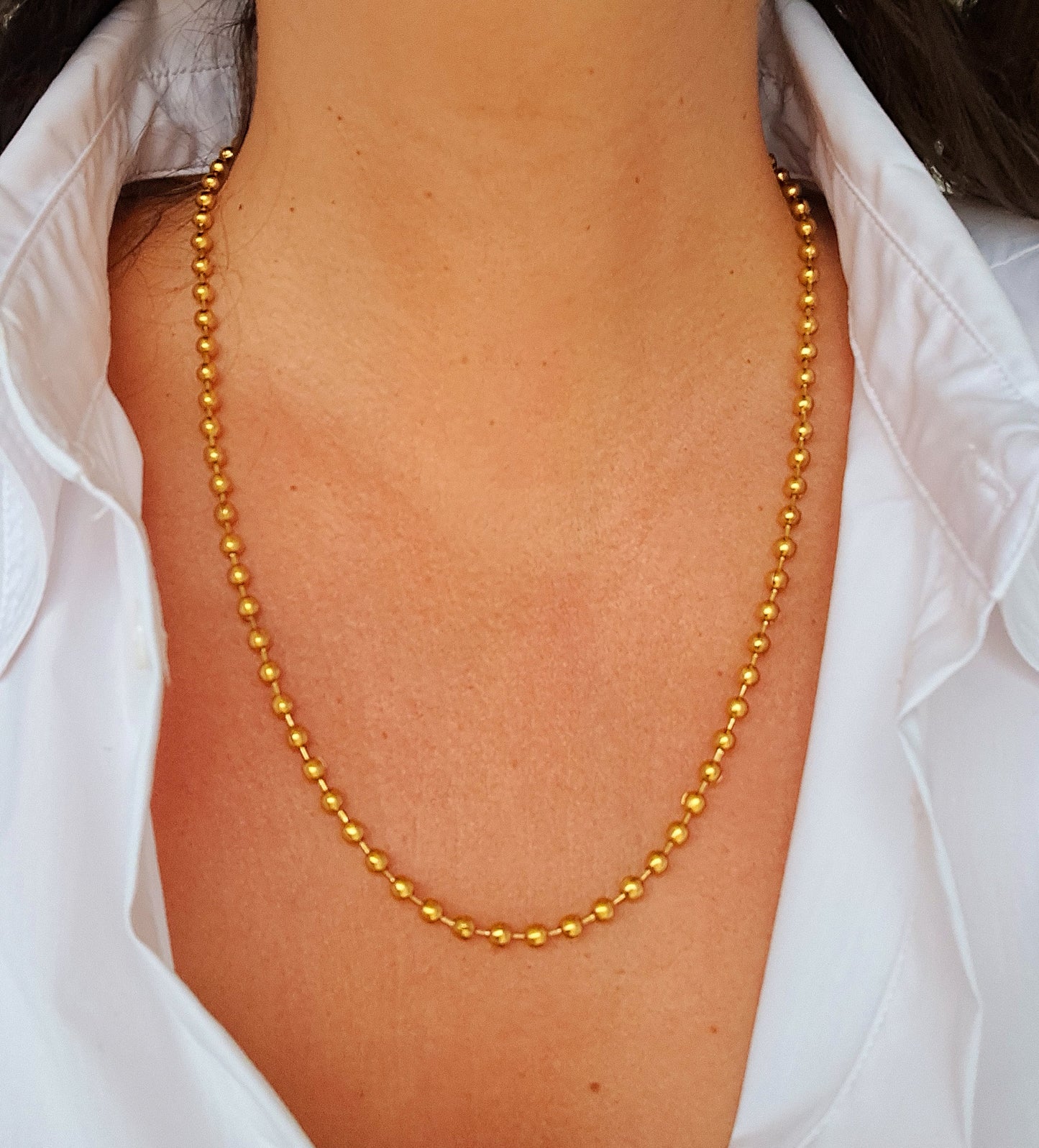Colar Isabela ( dourado)
