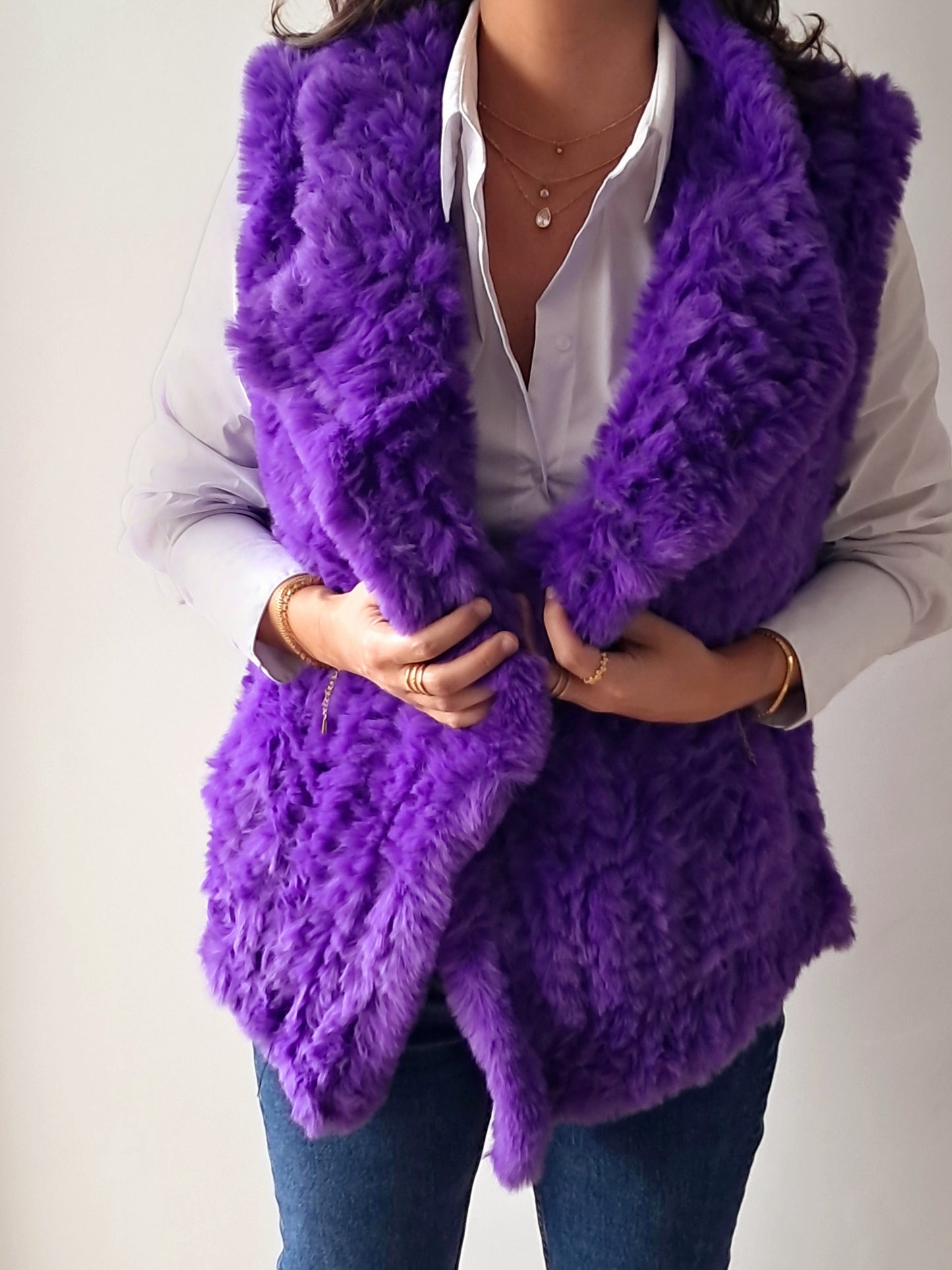 Colete Sintético Violeta