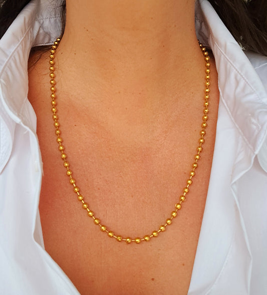 Colar Isabela ( dourado)
