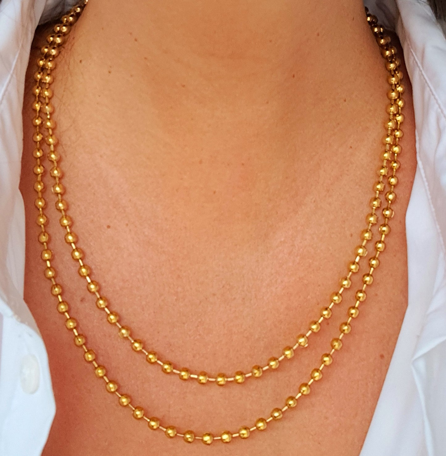 Colar Isabela ( dourado)
