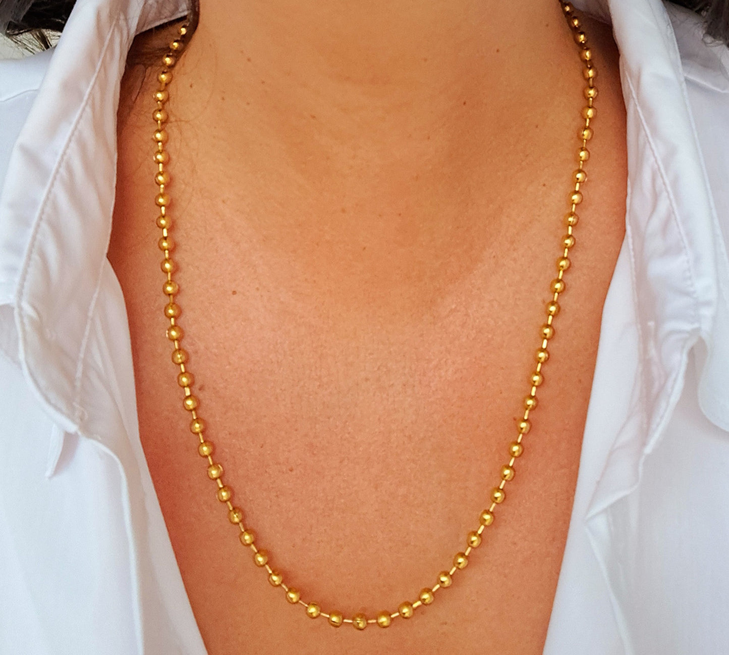 Colar Isabela ( dourado)